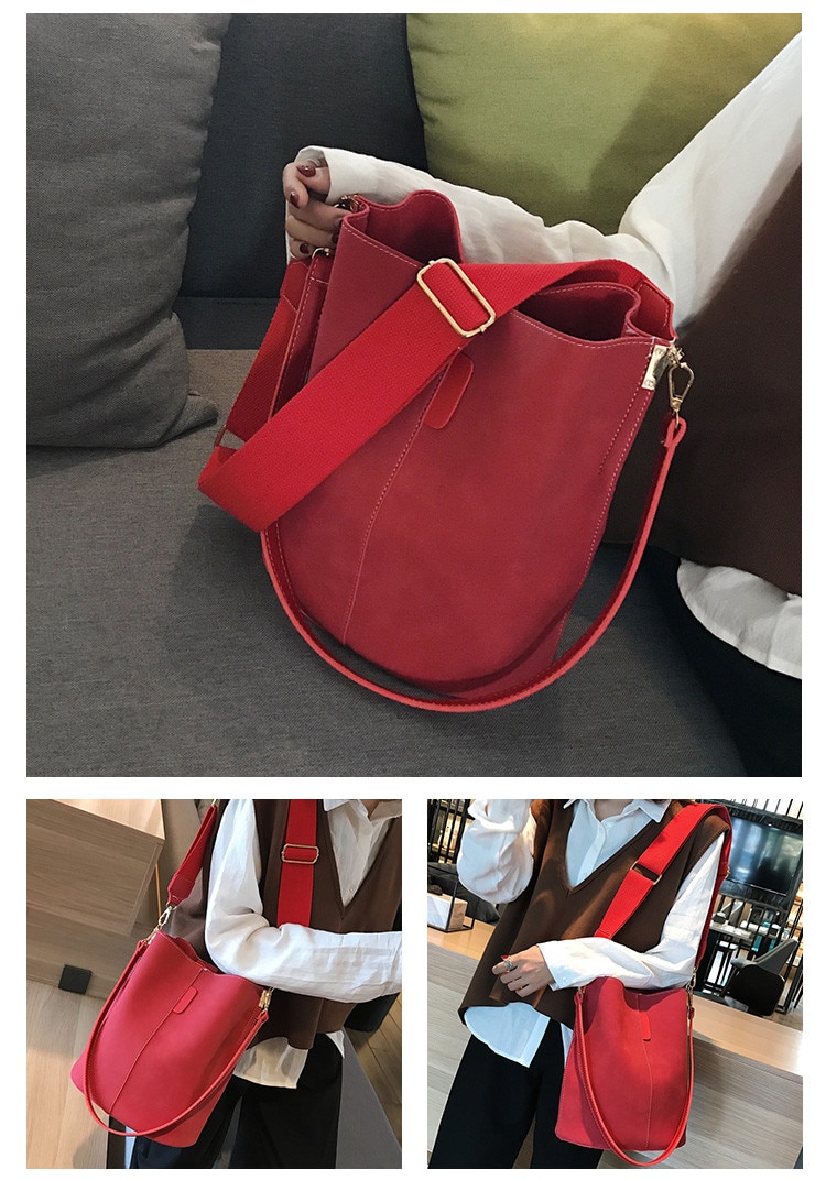 Women's Bucket Shoulder Bag Women's Bucket Shoulder Bag