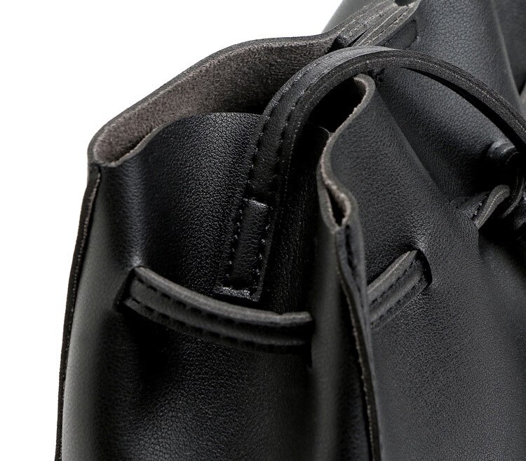 Casual Bucket Bag with Drawstring