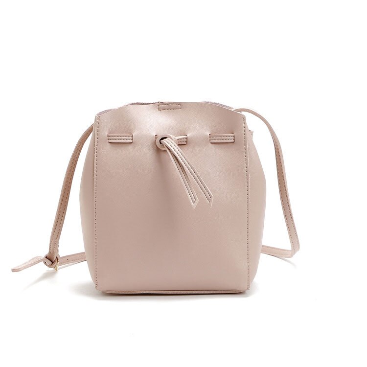 Casual Bucket Bag with Drawstring