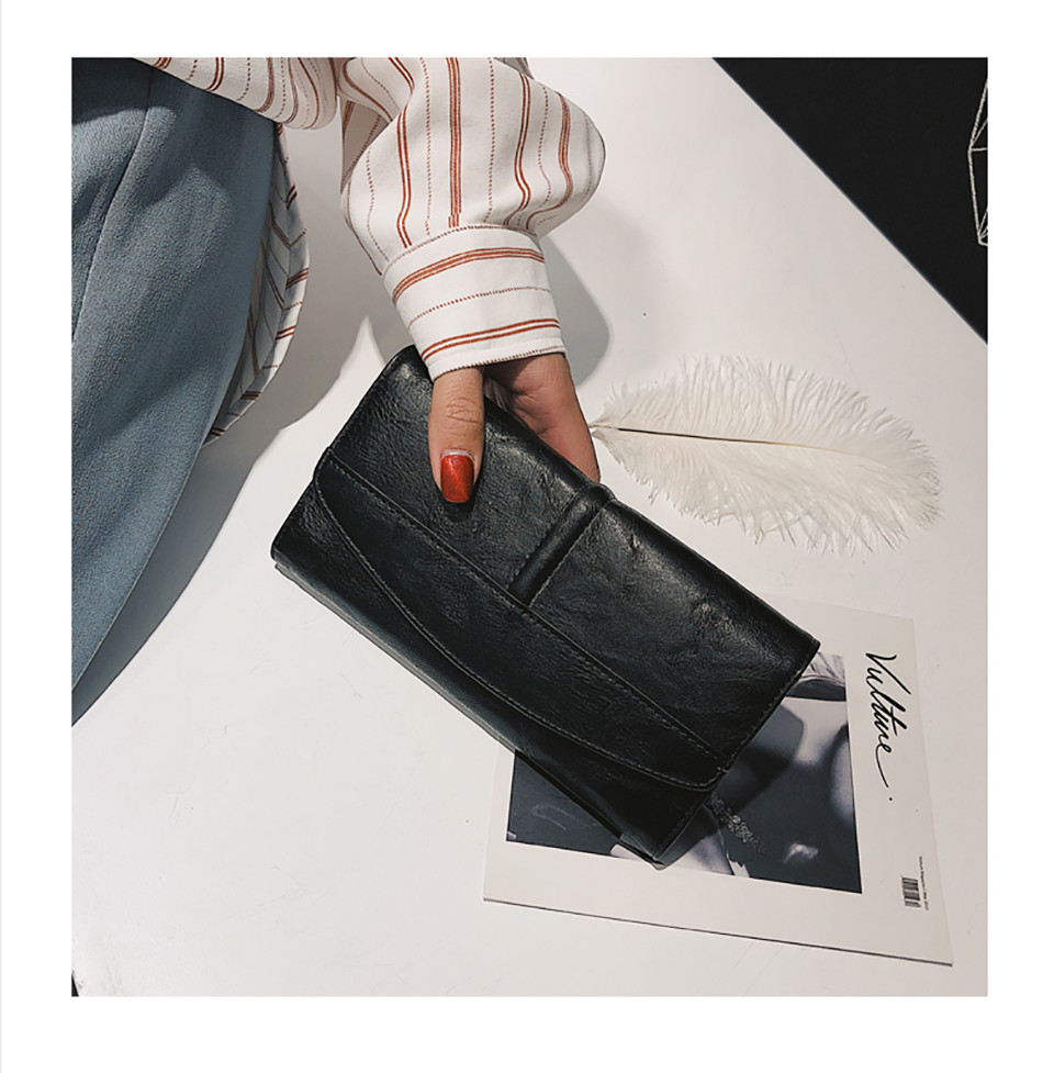 Women's Long Trifold Clutch Women's Long Trifold Clutch