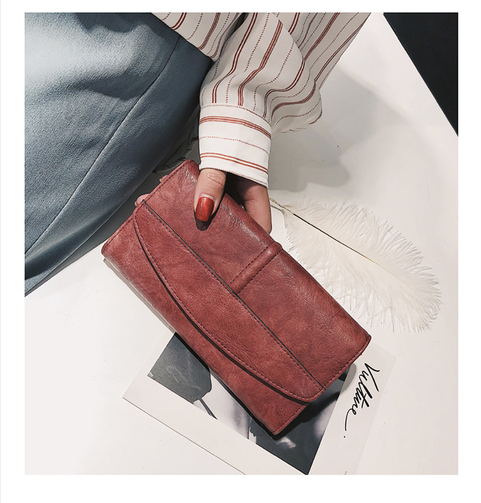 Women's Long Trifold Clutch Women's Long Trifold Clutch