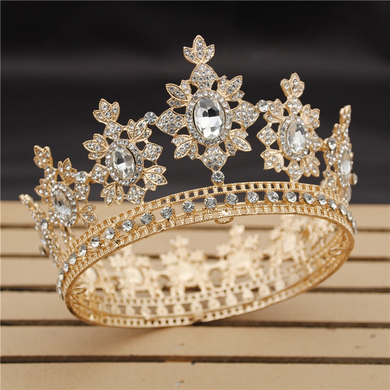 Women's Crystals Decorated Tiara Women's Crystals Decorated Tiara