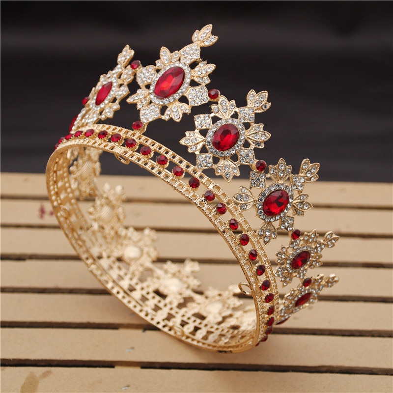 Women's Crystals Decorated Tiara Women's Crystals Decorated Tiara