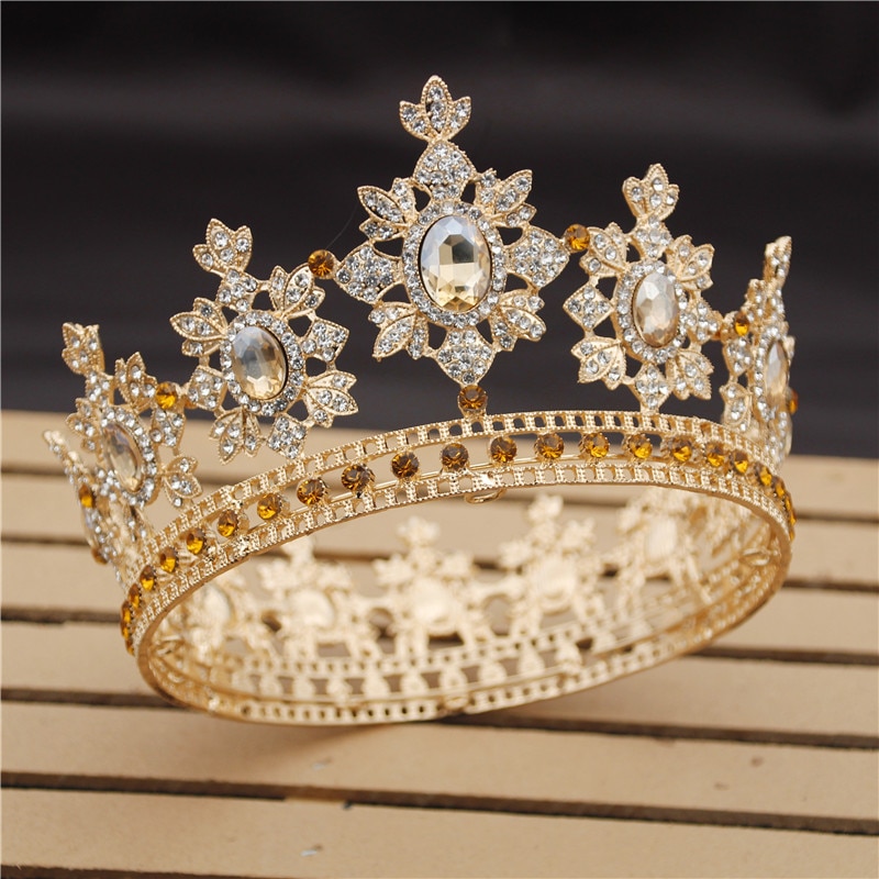Women's Crystals Decorated Tiara Women's Crystals Decorated Tiara