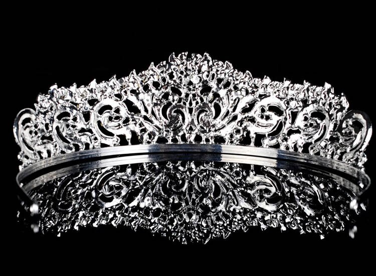 Shiny Silver Women's Crown Shiny Silver Women's Crown