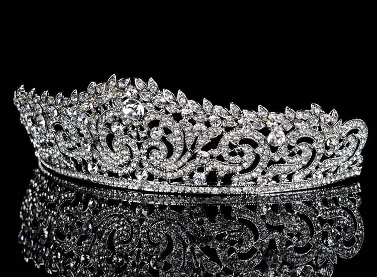 Shiny Silver Women's Crown Shiny Silver Women's Crown