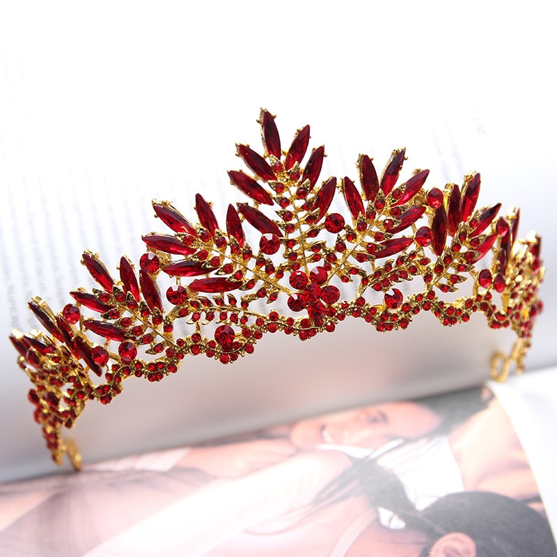 Colorful Zinc Tiara with Stones Colorful Zinc Tiara with Stones