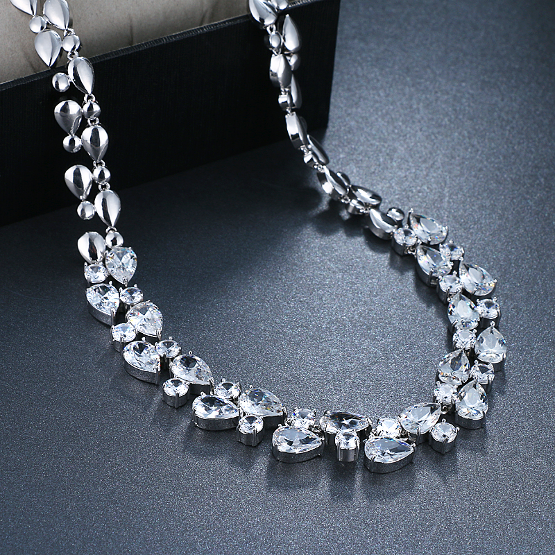 Women's Luxury Cubic Zirconia Choker Necklace Women's Luxury Cubic Zirconia Choker Necklace