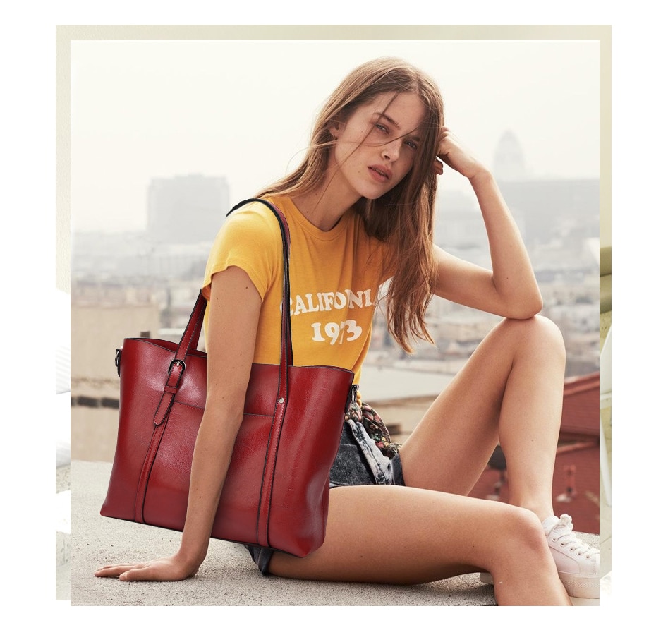 Women's Colorful Casual Shoulder Bag