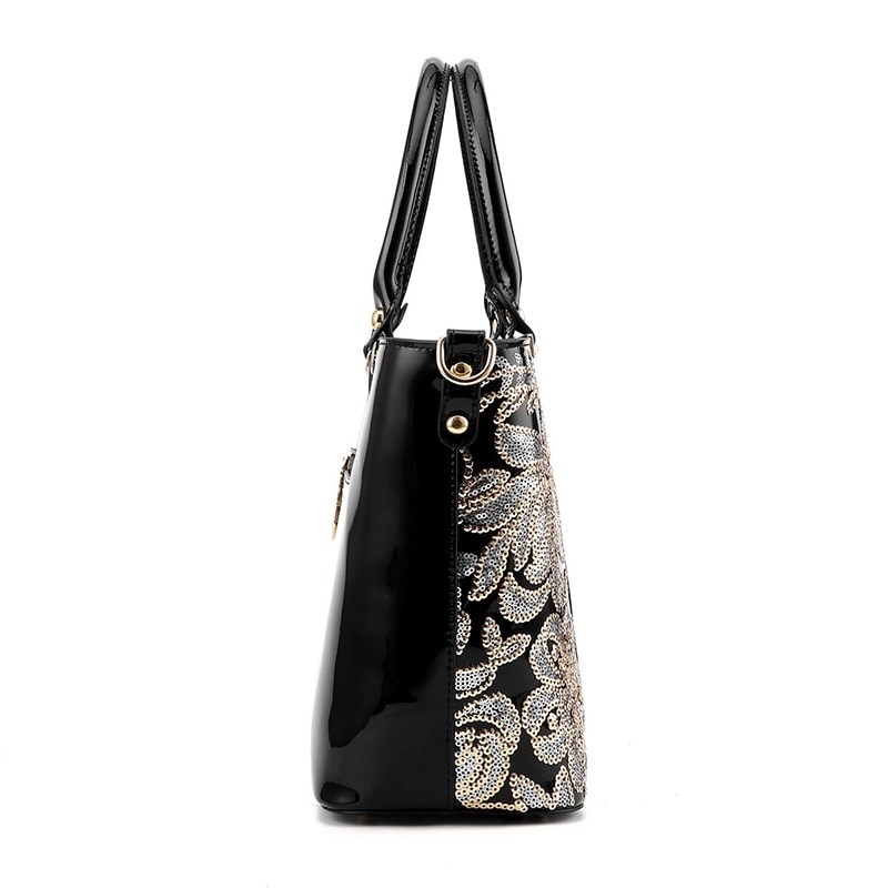 Women's Floral Patterned Shoulder Bag Women's Floral Patterned Shoulder Bag